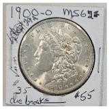 1900 O US Silver Dollar