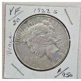 1923 US Silver Dollar