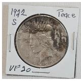 1922 US Silver Dollar