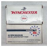 Winchester .44 REM MAG 240 Gr. Ammo