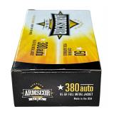 Armscor .380 Auto 95 gr. FMJ Ammo