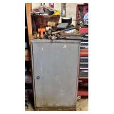 Metal Storage Cabinet & Hand Tools