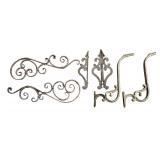 Vintage Sign Brackets & Scroll Work