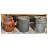 Keller Wagon Hub & Storage Cans