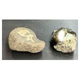 Spanish Pyrite & Glazier Pebble Specimen