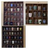 Large collection of Shot glasses