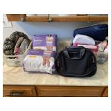 Cosmetic bags and protective underwear