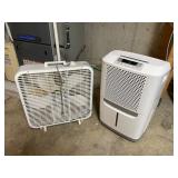 Frigidaire dehumidifier and fan