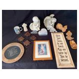 Assorted religious decor