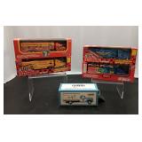 Set of 4 Racing Champions Team Transporters and...