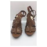 Big Buddha Womenï¿½s Brown Sandals Size 9 1/2