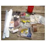 Lamp Cord, Hooks, L Brackets and Miscellaneous