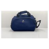 Atlantic Dark Blue Carry-On Bag with Lock and Keys