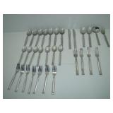 Pfaltzgraff Flatware: 7 Tablespoons, 7 Teaspoons