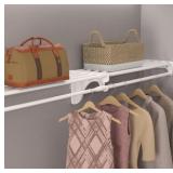 Closet Shelves, Closet Shelf with Hanging Rod,