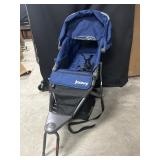 Blue Joovy Stroller, Missing Wheels