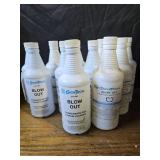 Blow Out drain cleaner. 11- 32oz bottles.