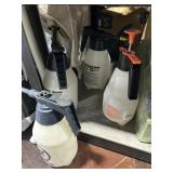 4 Small Handheld Air Spray Bottles