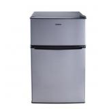 Galanz 3.1 Cu Ft Two Door Mini Fridge with Freezer