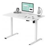 FLEXISPOT White Standing Desk 48 X 24 Inches Heigh