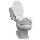 Carex Toilet Seat Riser, Elongated Raised Toilet S