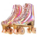 JajaHoho Roller Skates for Women, Holographic High