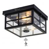 Vexagyle Outdoor Ceiling Light with Motion Sensor,