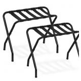 HOOBRO Luggage Rack, Pack of 2, Metal Foldable Sui