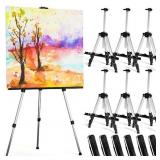 Nicpro Art Easel for Painting with Bag, Aluminum M