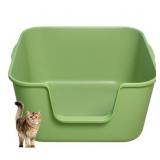 cuddo Extra Large Cat Litter Box with High Sides,