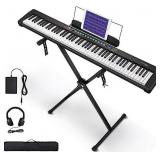 Starfavor 88 key keyboard piano, Compact Portable