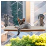 Cordless Cat Window Perch, Foldable Cat Window Ham