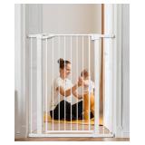 Papacare 42" Extra Tall Baby Gate for Stairs Door