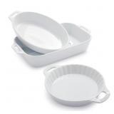 STAUB Ceramic 3-pc Mixed Baking Dish Set