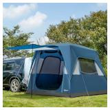 Portal 5-Person SUV Tent with Porch, 2-in-1 Car Ca