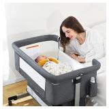 Ihoming Baby Bassinet Bedside Sleeper, Baby Bed Si