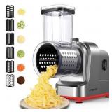 Electric Cheese Grater, Salad Maker With 6 Differe