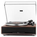 1 by ONE High Fidelity Belt Drive Turntable with B