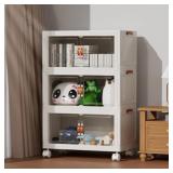 LONTAI Storage Cabinet with 3 96QT Drawers, Kitche