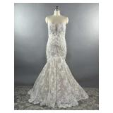 Allure Couture Bridals 3652 Sz 14 Wedding Gown