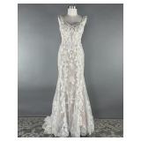 Justin Alexander 88224 Sz 12 Wedding Gown Dress