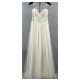 Allure 55132 Sz 16 Wedding Dress Gown Sweetheart