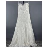 Madison James MJ560 Sz 12 Wedding Gown Dress