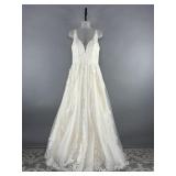 Unbranded Beautiful Sz 10 Wedding Dress Gown