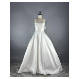 Justin Alexander Estelle 88261 Sz 8 Wedding Dress