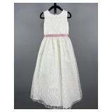 Rosebuds 5108 Sz 4 Flower Girl Dress - Ivory w