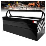 YATOINTO Metal Cantilever Tool Box, 21" Fold Out