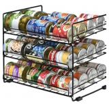 SUFAUY 3 Tier Can Rack Organizer for Pantry, All M