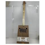 Cigar box made into guitar