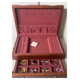 Jewelry box with contents